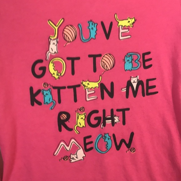 Circo girls/kids long sleeve pink pajama shirt size M/M 7-8 in great condition. - Picture 2 of 7